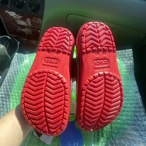 LIGHTNING MCQUEEN CROCS JUNIOR/ADULT SIZE. size 4 in mens, 6 in women. LIGHTS UP CROCS | Shoes | Lightning Mcqueen Crocs Junioradult Size  main image 3